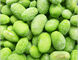 Grade A Organik Sebze Dondurulmuş İşlenmiş Gıda Edamame COA ile Hızlı Dondurma
