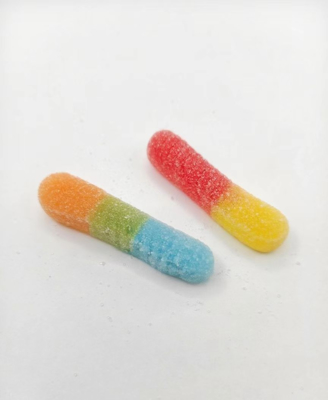 Özel Caterpillar Yumuşak Şeker 20g*20 adet Paket Boyutu Çocukların Atıştırmalıkları İçin Sağlıklı Yumuşak Ayıcık Meyveli Atıştırmalıklar