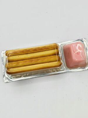 Gerçek Çilek Püresi ve Kalsiyumla Zenginleştirilmiş GMO Olmayan Çocuk Yemek Kutusu Şekerleri