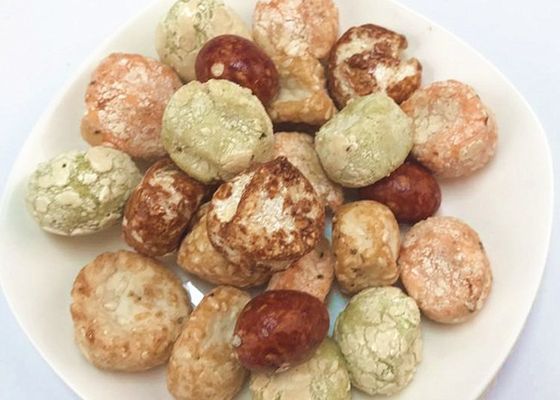 Wasabi Tuzlu BARBEKÜ Kaplı Fıstık Snack Kraker Kavrulmuş Mix Fıstık Kral Kraker