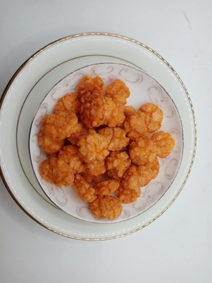 Mini kızarmış pirinç krakerleri