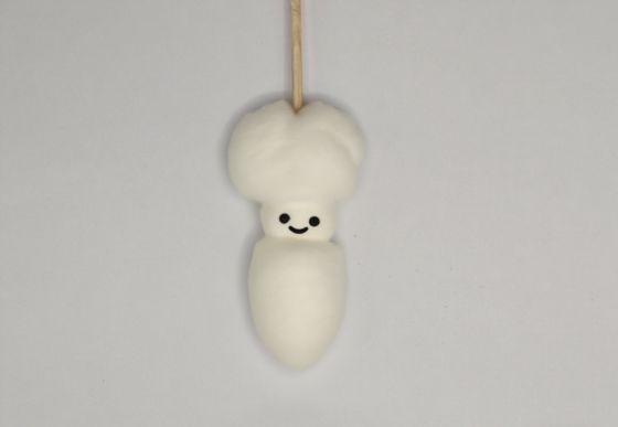 BBQ şeklindeki marshmallows kamp ateşi S'mores Vanilya Aroması Jelatin Ücretsiz parti tatlıları