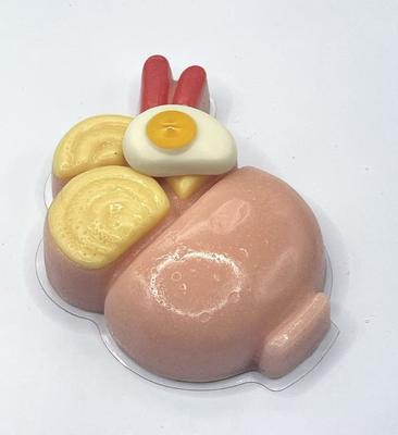 Ramunchi Goo -Luck Glow: Mega Mochi Mellow Döşeme - Japon suyu Bliss Chewy Candy Block