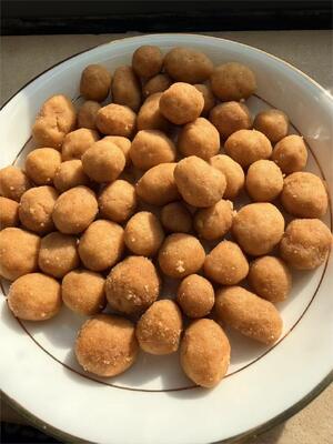 Kavrulmuş Fırınlanmış Tuzlu Kaplamalı Yer Fıstığı Atıştırmalıkları Toptan Toplu Paketleme Soya Fasulyesi Yer Fıstığı Krakeri