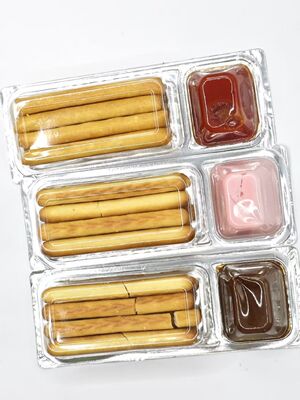 Gerçek Çilek Püresi ve Kalsiyumla Zenginleştirilmiş GMO Olmayan Çocuk Yemek Kutusu Şekerleri