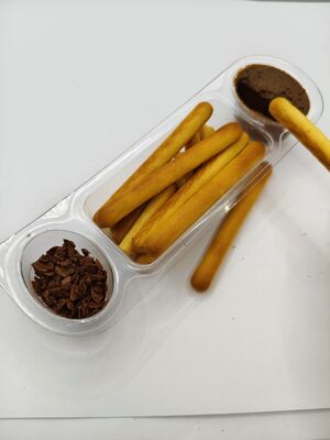 Gourmet Çikolatalı Patatesli Patatesler % 22 Kakao Katı ve Himalaya Pembe Tuzu