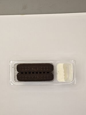 % 35 süt katı maddeleri ve bölme ambalajı ile süt kremi dip patatesler - Laktoz azaltılmış sağlıklı atıştırmalık karışımı