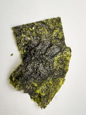 Perakende ve gıda endüstrisi için BRC Sertifikalı Glutensiz, Düşük Yağlı, Deniz Tuzu Tadlı Kızarmış Deniz yosunu atıştırmalıkları