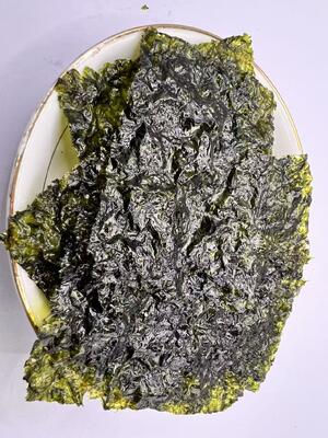 Perakende ve gıda endüstrisi için BRC Sertifikalı Glutensiz, Düşük Yağlı, Deniz Tuzu Tadlı Kızarmış Deniz yosunu atıştırmalıkları