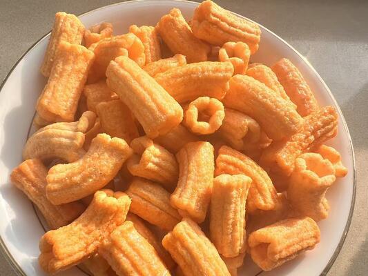 Pirinç kraker Tatlı ve baharatlı lezzetli atıştırmalık karışımı Kore Pirinç pastası şeritleri etnik atıştırmalık yiyecek kategorileri için geliştirildi