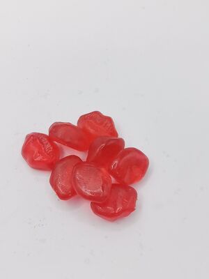 Sağlıklı Cilt ve Saçlar İçin 7 Poşet İçinde Kolajen ve Biotin İçeren Şekersiz Çilek Aromalı Güzellik Sakızları