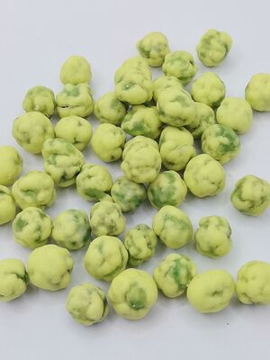 Uzun Raf Ömürlü Wasabi Yeşil Bezelye Soya Fasulyesi Aperatifleri, HACCP/BRC/KOSHER/HALAL Sertifikalı ve Hafifçe Pişirilmiş
