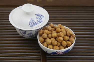 Düşük Yağ Wasabi Kavrulmuş Nohut Aperatif, Gevrek Fırında Nohut Sert Doku
