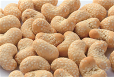 Susam Kaplı Kaju Fındık Aperatifleri, Tam Vitaminler Kavrulmuş Kaju Tuzlu