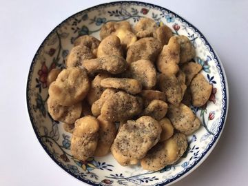 Kahverengi Renk Geniş Fasulye Aperatif BARBEKÜ Lezzet GMO Ücretsiz Sert Doku Perakendeci Çanta içinde