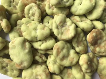 No Pigment Fava Fasulye Aperatif Yiyecekler, Boyut Elenmiş Gevrek Fava Fasulye OEM Hizmeti