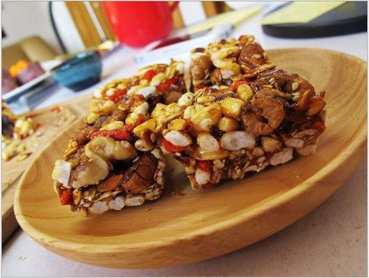 Mısır Protein Enerji Barları, Yüksek Proteinli Kahvaltılık Barlar 12 Ay Raf Ömrü