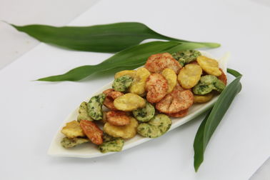 Az Yağlı Bakla Beans Aperatif, Karışık Kurutulmuş Tuzlu Beans Cips Çıtır Tadı