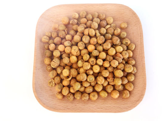 Sağlık Sertifikaları ile Baharatlı Lezzet Küçük Yeşil Bezelye Snack Kosher Helal