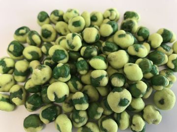 HELAL / BRC Sertifikalı Kurutulmuş Sarı Wasabi Kaplamalı Yeşil Bezelye Aperatif Gevrek ve Çıtır Fındık Maması