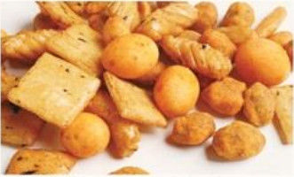 Kosher Lezzetli Barbekü Lezzet Pirinç Kraker Mix Kaplı Kavrulmuş Fıstık Karışık Atıştırmalıklar
