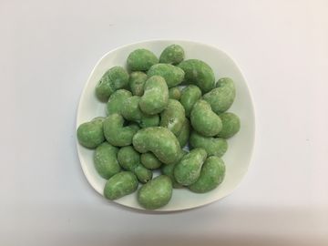 İyi Tat Wasabi Kaplamalı Kaju Fıstığı Atıştırmalıkları BRC / HACCP Sertifikalı Gıda Sağlıklı İyi Tat Fındık Atıştırmalıkları