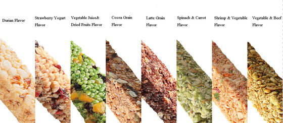 Kahvaltı için Perakendeci Ambalaj ile İyi Lezzetli Ful Beslenme Protein Enerji Barları