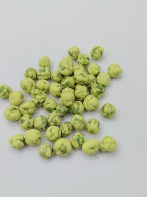 Uzun Raf Ömürlü Wasabi Yeşil Bezelye Soya Fasulyesi Aperatifleri, HACCP/BRC/KOSHER/HALAL Sertifikalı ve Hafifçe Pişirilmiş
