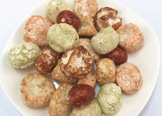 Wasabi Tuzlu BARBEKÜ Kaplı Fıstık Snack Kraker Kavrulmuş Mix Fıstık Kral Kraker