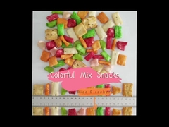 BBQ / Peynir / baharatlı lezzetli Hırıltılı Çok Şekilli Pirinç Kekleri BRC HACCP